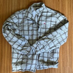 Quiksilver Sherpa lined flannel jacket